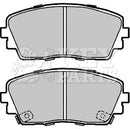 Key Parts Brake Pad Set - KBP2332 fits Kia Picanto 1.0,1.25 03/11-