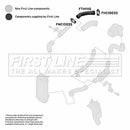 First Line Turbo Hose  - FTH1115 fits VAG Polo 1.4D-1.9D 02-09
