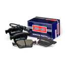 Borg & Beck Rear Brake Pad Set - BBP2592 fits Audi A3 RS3 2.5 03/15-
