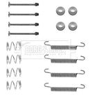 Borg & Beck Fitting Kit -  Shoes  - BBK6137 fits Saab, Vauxhall