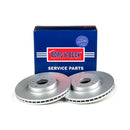 Borg & Beck Brake Disc Pair  - BBD5218 fits Ford Mondeo, Galaxy, S-Max 07-