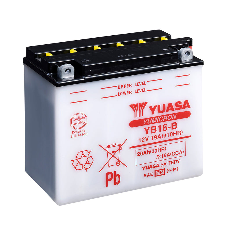 YB16-B (CP) 12V Yuasa YuMicron Battery (5470973821081)