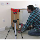 Laser Level Kit with 360° Swivelling Tripod, 400mm