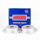Borg & Beck Brake Disc Pair  - BBD4363 fits Toyota RAV-4 00-