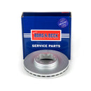 Borg & Beck Brake Disc Single  - BBD6066S fits Ford Transit Custom 2.2TDi 12-