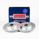 Borg & Beck Brake Disc Pair  - BBD4379 fits Toyota Corolla 1.8 01-