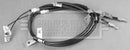 Borg & Beck Brake Cable - Rear -BKB3756