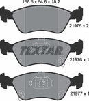 Textar Brake Pad Set - 2197502