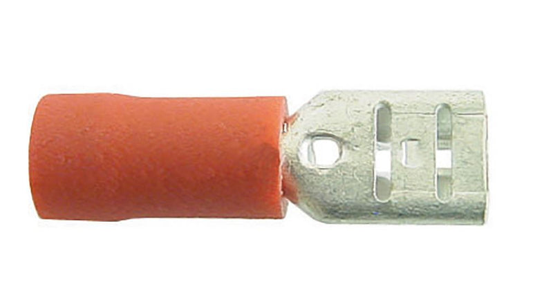 Pearl PWN292 Wiring Connectors - Red - Female Slide-On - 5Mm - Pack of 4