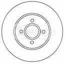 Borg & Beck Brake Disc Pair  - BBD4420 fits Ford Focus ST170 98-