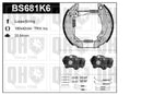 Quinton Hazell Lucas Brake Shoe Kit  - BS681K6