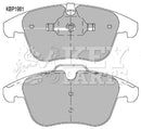 Key Parts Brake Pad Set - KBP1981 fits Ford Galaxy 06-