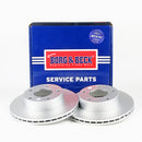 Borg & Beck Brake Disc Pair  - BBD4687 fits LDV Maxus 05 -