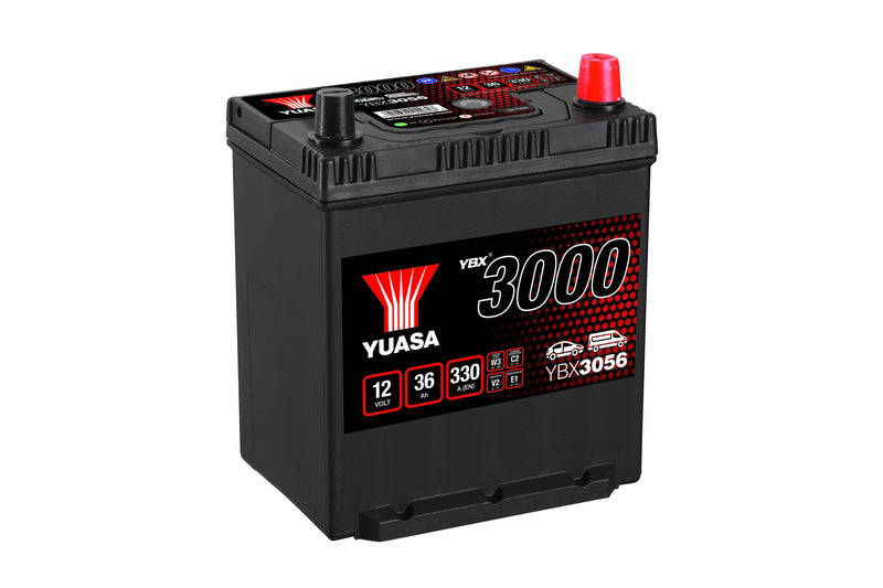 Yuasa YBX3056 SMF Battery - 4 Year Warranty (5383602274457)