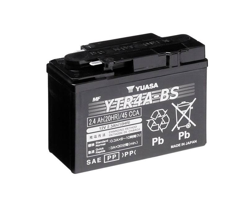 YTR4A-BS (CP) 12V Yuasa MF VRLA Battery (5470978080921)
