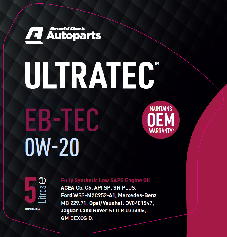 Ultratec EB-TEC 0W-20 5 Litre - E522-5L
