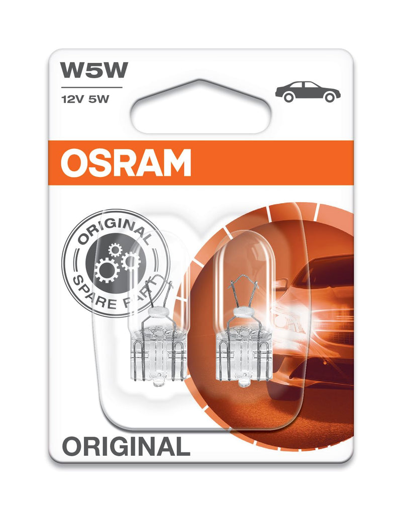 Osram Original Twinpack Bulbs - 501 Side & Tail