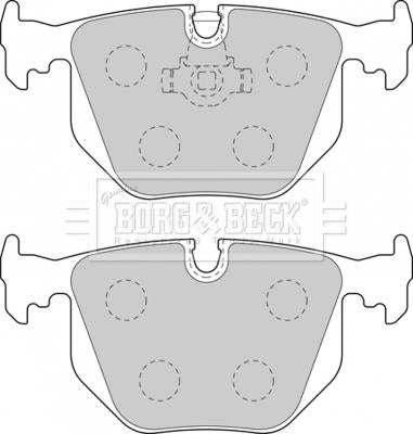 Borg & Beck Front Brake Pad Set - BBP1871 fits BMW X5 4.6 02-