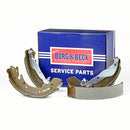 Borg & Beck Brake Shoes  - BBS6057 fits BMW  9/88-4/91