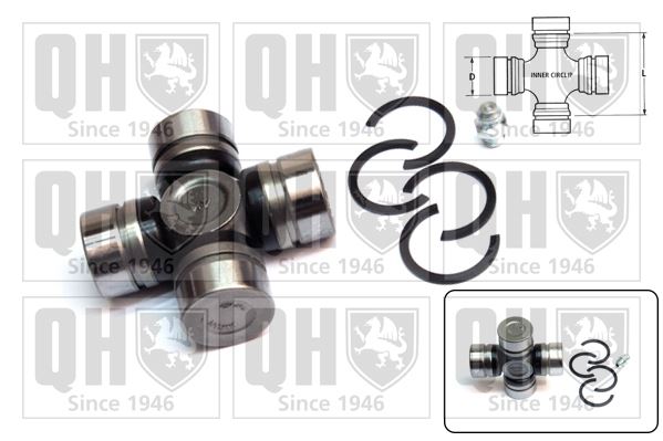 QH Universal Joint Differential Pinion Gear - QL500