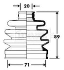 Borg & Beck Cv Joint Boot Kit Part No -BCB2396