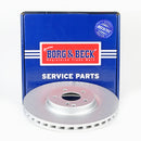 Borg & Beck Brake Disc Single  - BBD6028S fits Mercedes C Class(W203) 06/05-
