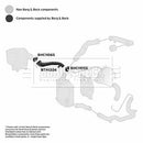 Borg & Beck Turbo Hose  - BTH1326 fits Mercedes Vito 110D 97-04