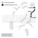 First Line Turbo Hose  - FTH1112 fits VAG Cordoba,Fabia,Lupo 1.4TDi