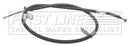 First Line Brake Cable- RH Rear - FKB1574 fits Nissan Sunny N14