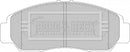 Borg & Beck Brake Pad Set -  BBP1741 fits Honda Civic 09/10-02/12