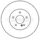 Borg & Beck Brake Disc Pair  - BBD5179 fits Mercedes SL Class SL500 04/02-