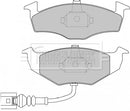 Borg & Beck Front Brake Pad Set - BBP1846 fits VW Polo 02-,Skoda Fabia 02-